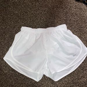 White Nike Shorts